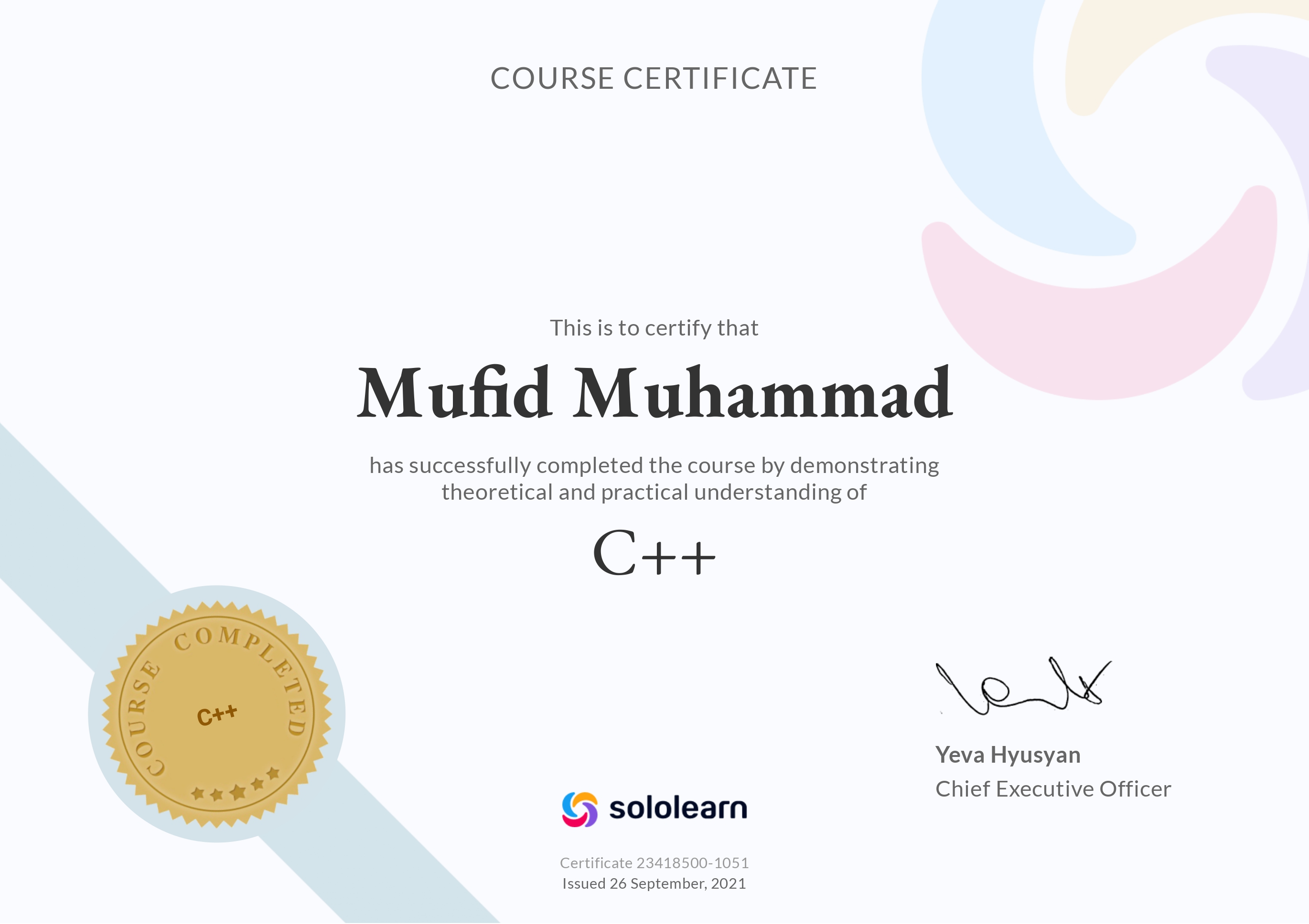 My portofolio mufid muhammad